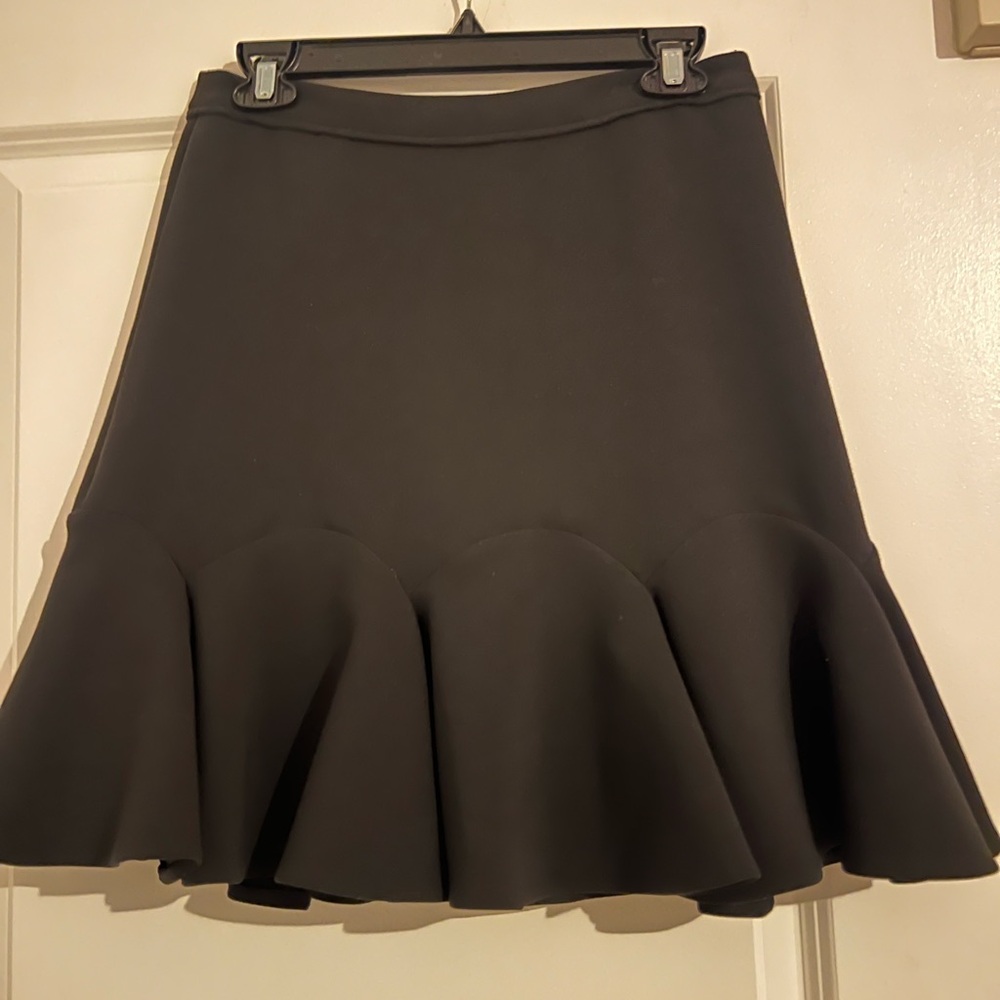 KATE SPADE Elegant Black Flared Skirt